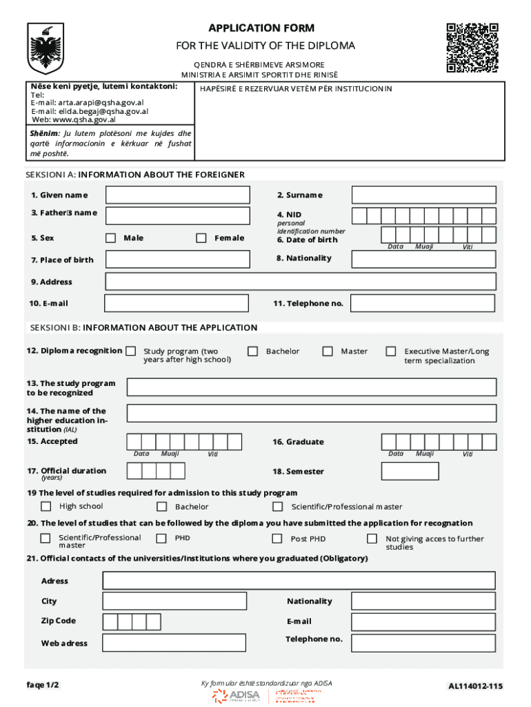 Form preview
