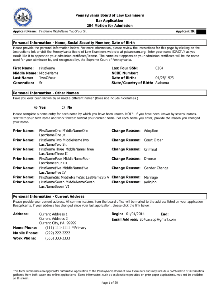 Form preview