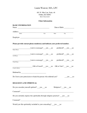 Form preview