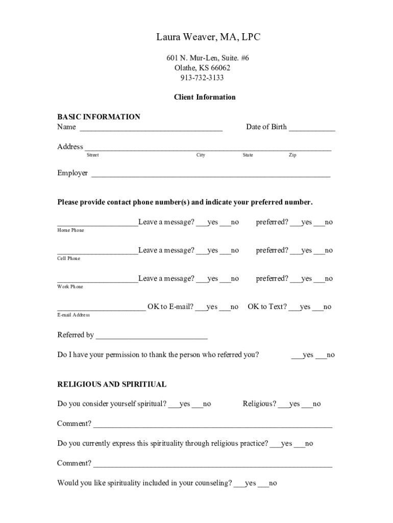 Form preview