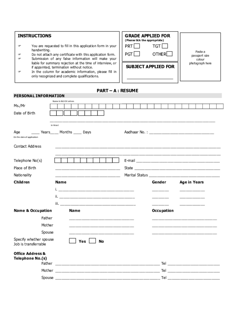 Form preview