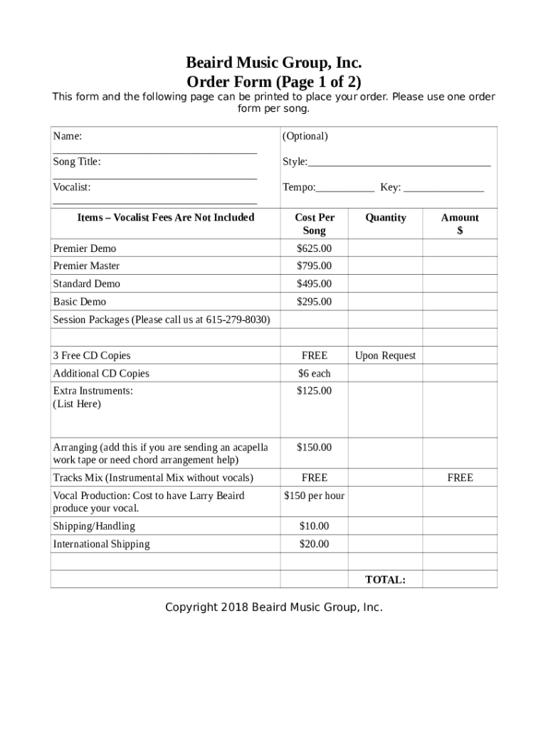 Form preview