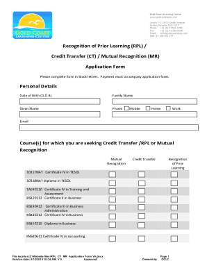 Form preview