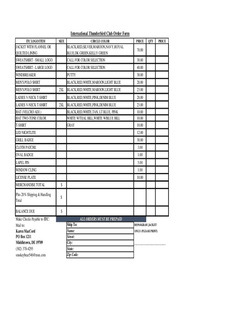 Form preview
