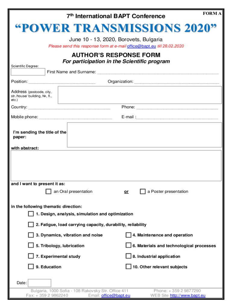 Form preview