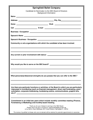 Form preview