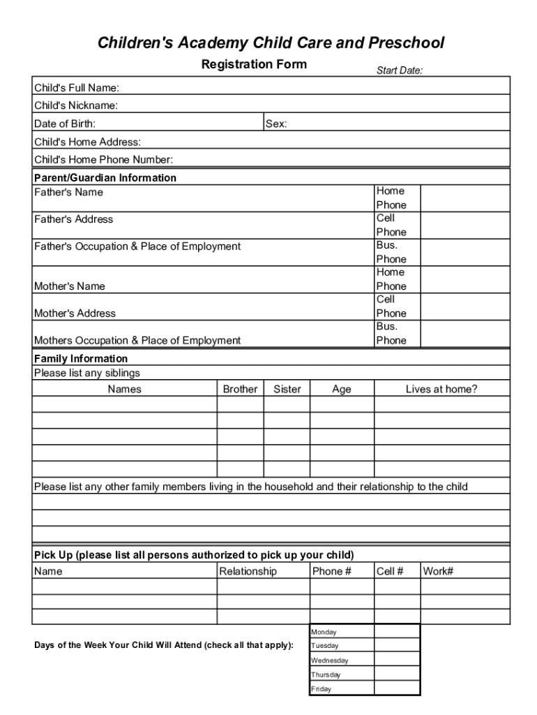 Form preview