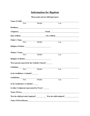 Information for Baptism - holyfamilydavenport.com