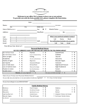 Welcome to our office! We are happy to have you as a new ...