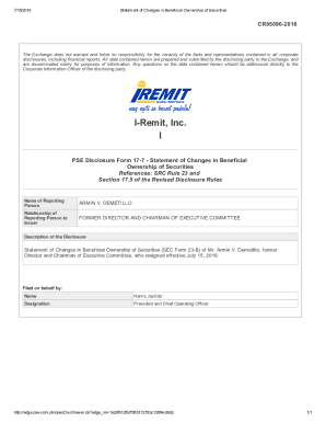 Special Revenue BondsDepartment of Financial Services