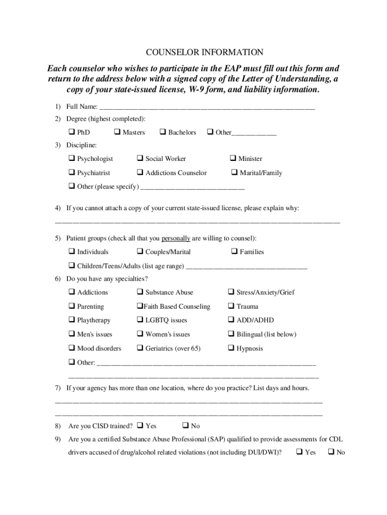 Form preview