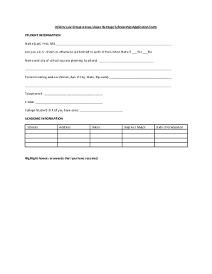 Infinity Law Group Annual Asian Heritage High School ...