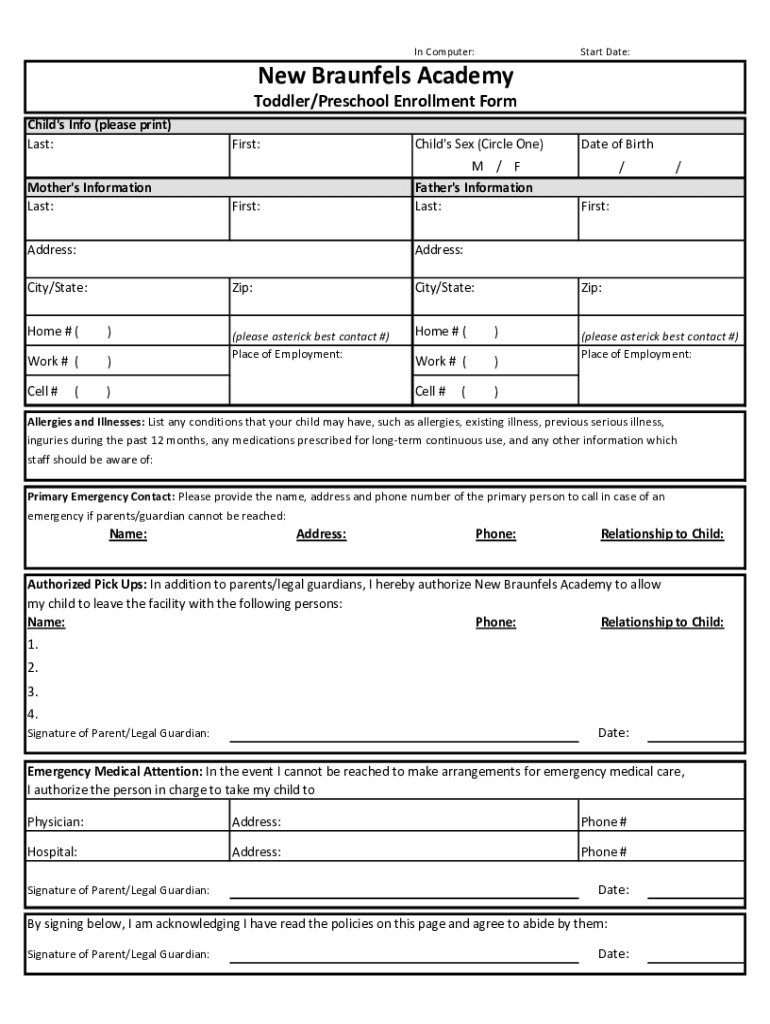 Form preview