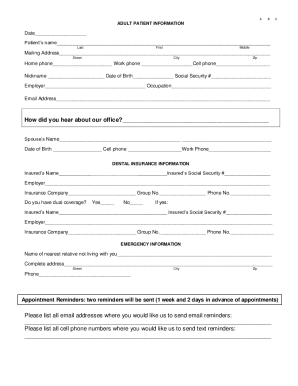 Form preview