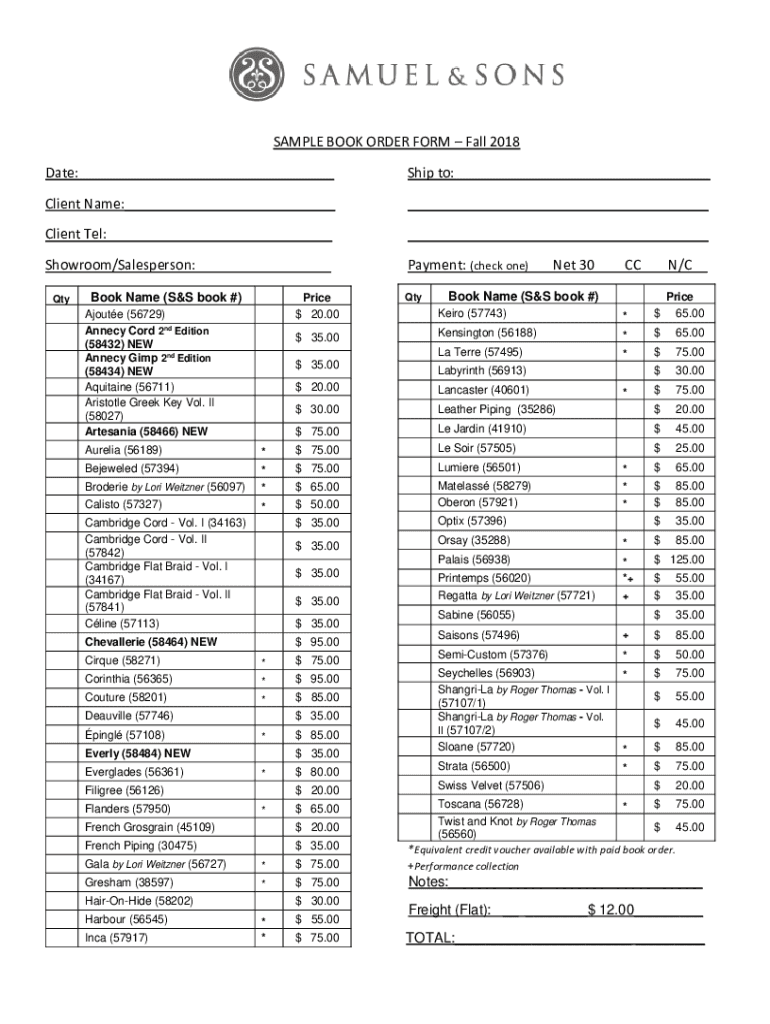 Fillable Online SALES TAX FORM ST3 Samuel & Sons Passementerie Fax