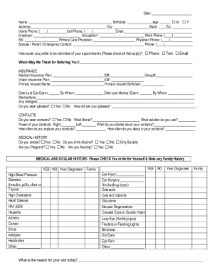 Patient Intake Form - mcleodhealth.org