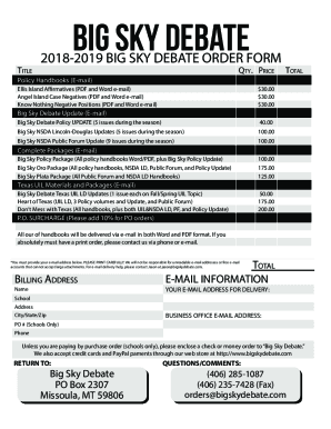 Big Sky Debate: High school debate resources from Big Sky ...