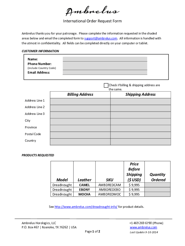 Form preview