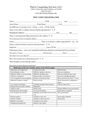 Thrive Counseling Services, LLC