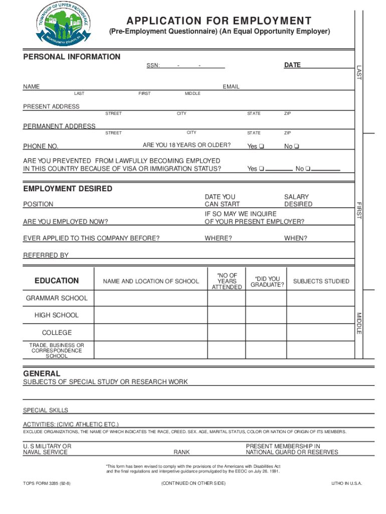 Form preview