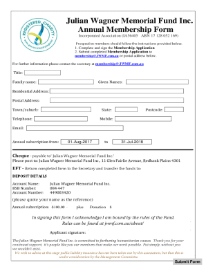 Julian Wagner Memorial Fund Inc. - Supreme Court Library ...