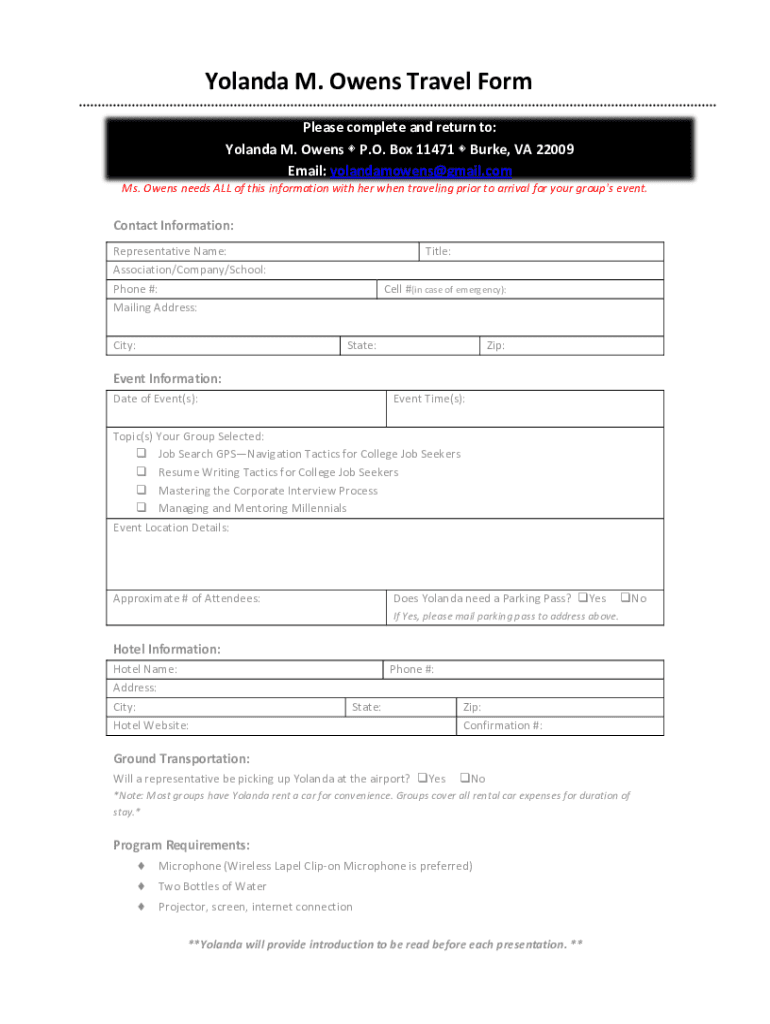 Form preview
