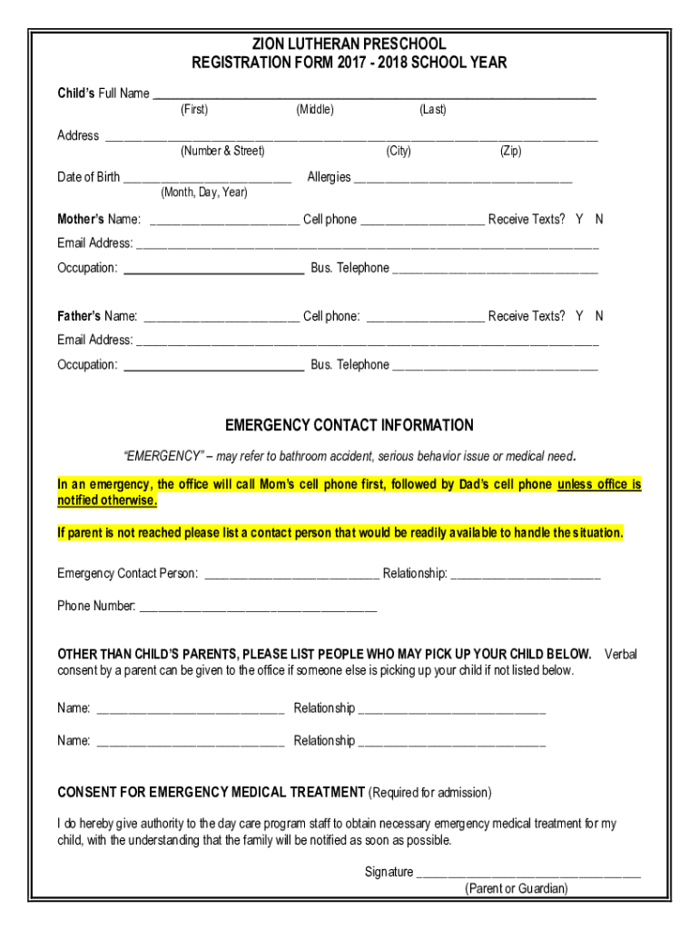 Form preview