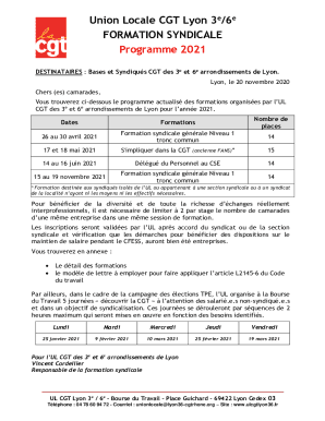 Union Locale CGT Lyon 3e/6e