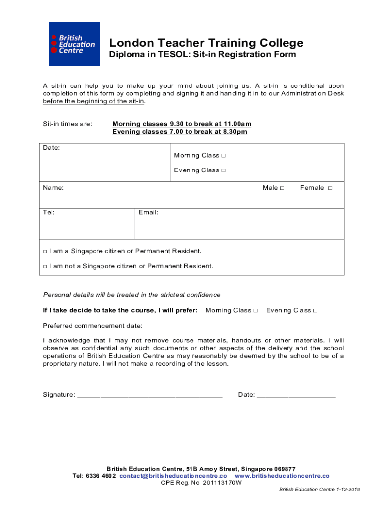 Form preview