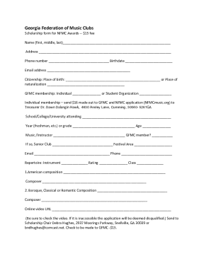 Form preview
