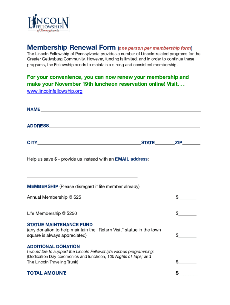 Fillable Online How to Write a Great Membership Renewal Letter (Sample