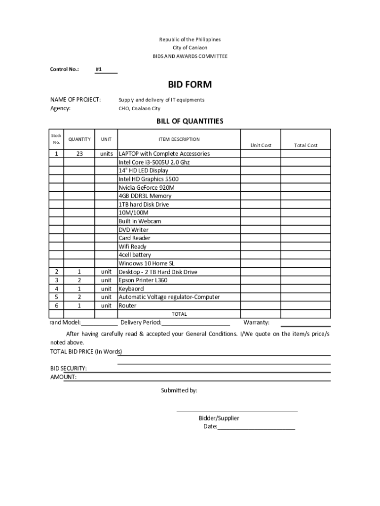 Form preview