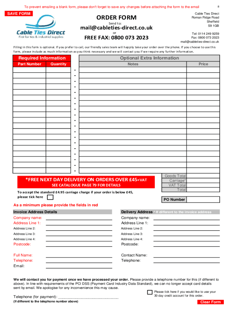 Form preview