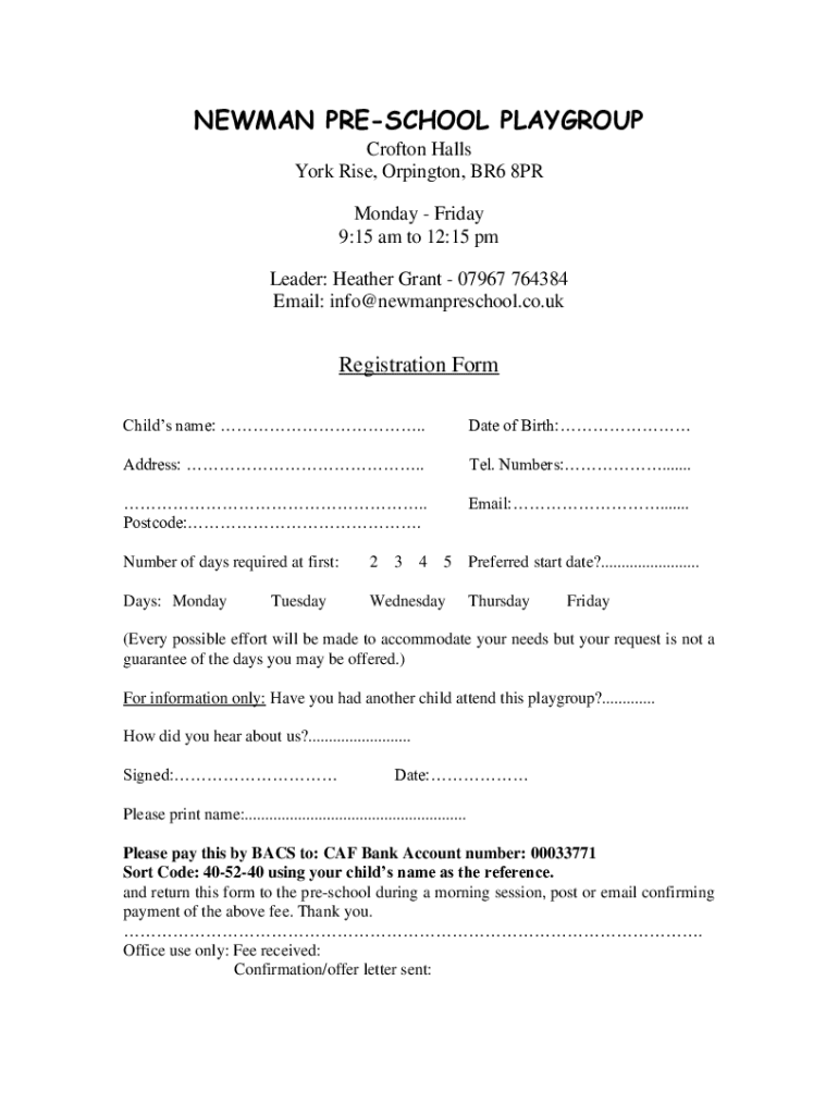 Form preview