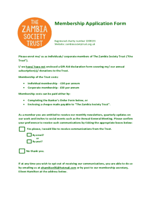 Gift Aid declaration for past, present &amp;amp; future donations