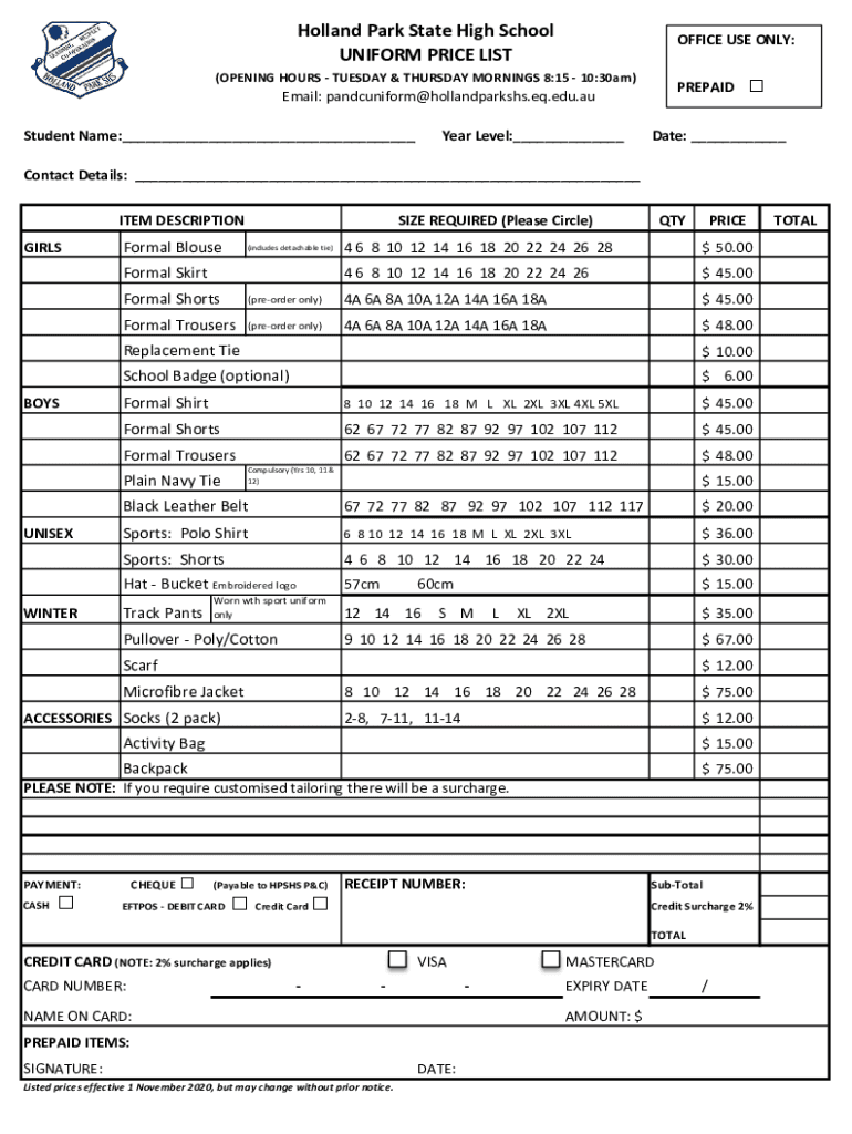 Form preview