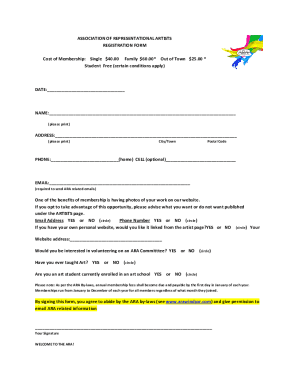 ASSOCIATION OF REPRESENTATIONAL ARTISTS