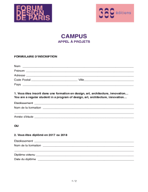 Demandes en tablissements non connects ... - Campus France