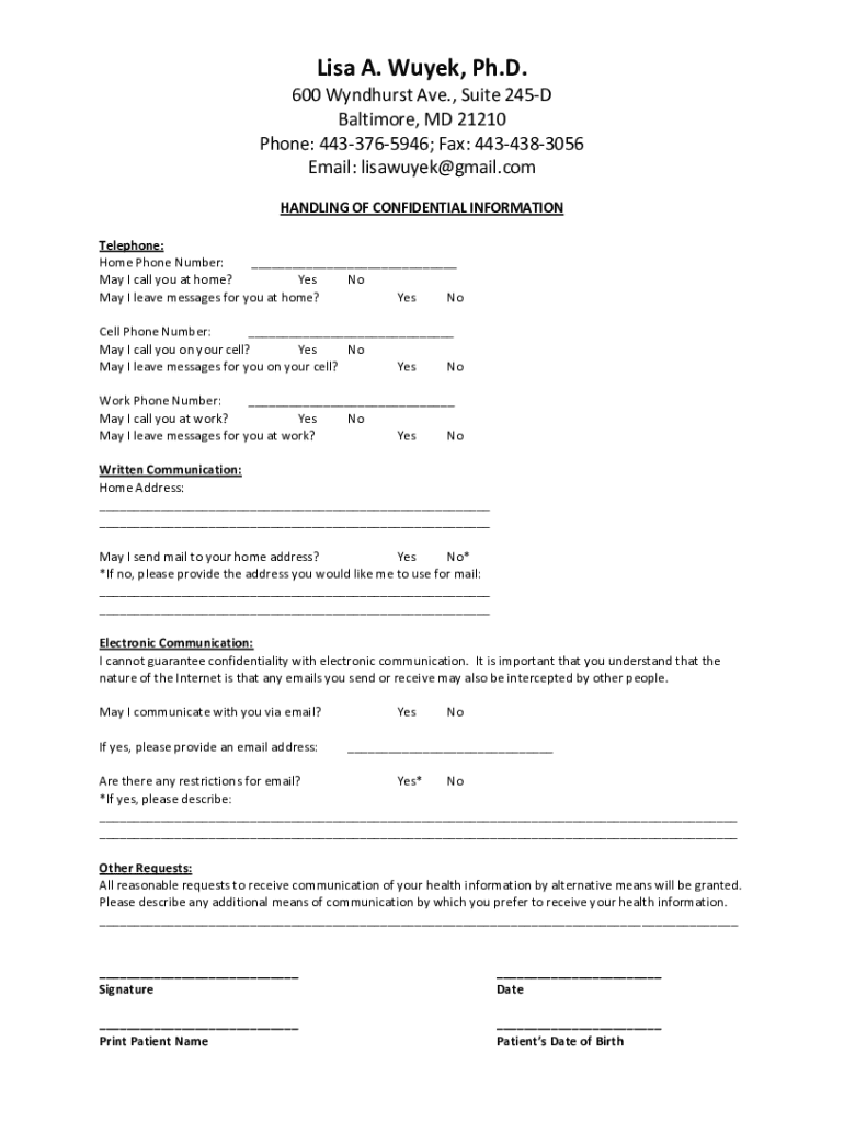 Form preview