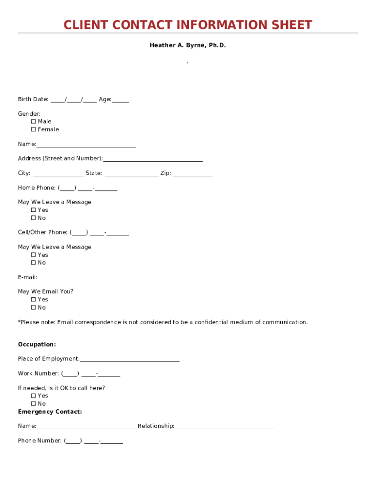 Form preview