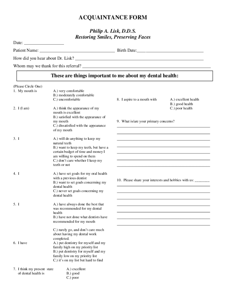 Form preview