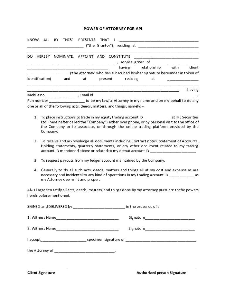 Fillable Online Download Form Formats IIFL India Infoline Fax Email