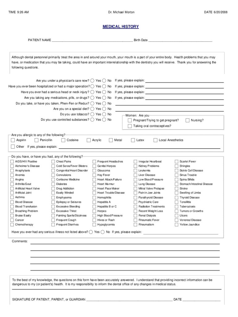 Form preview