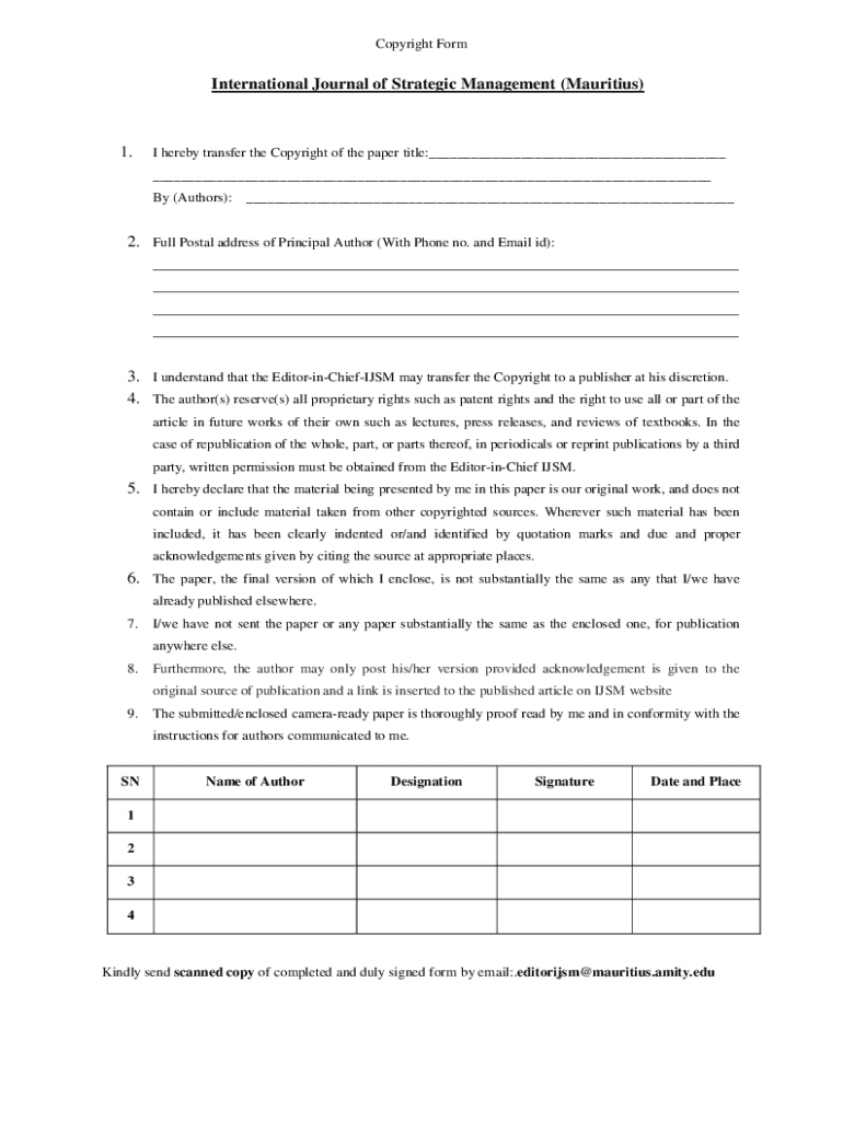 Form preview