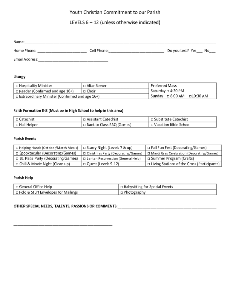 Form preview