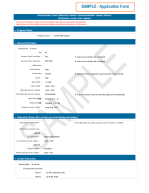 Form preview