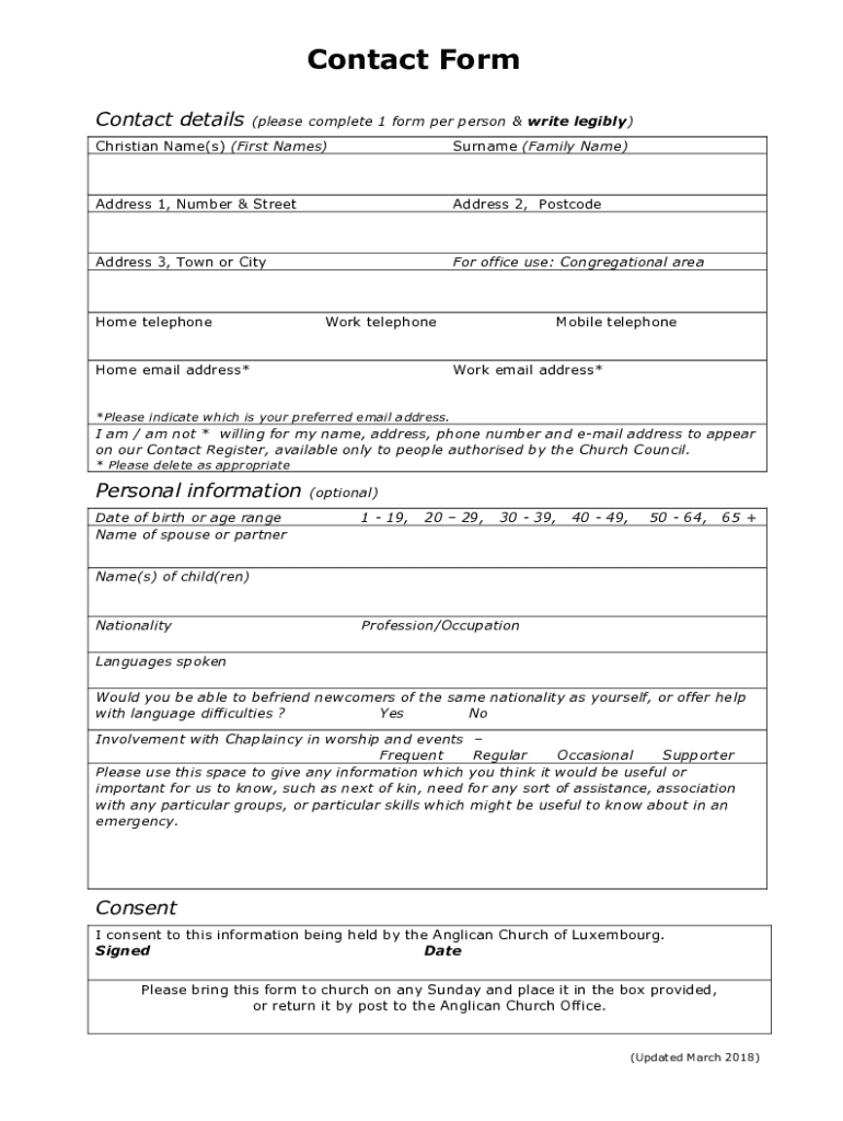 Form preview