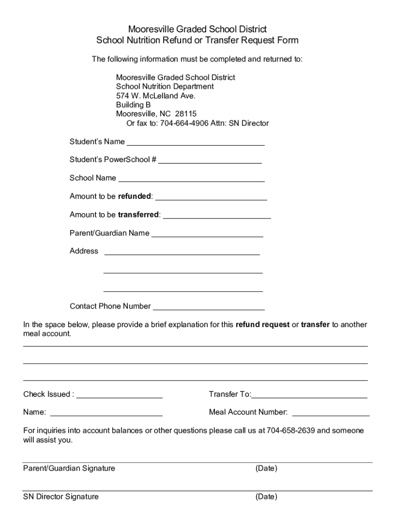 Fillable Online Human Resources and Employment Mooresville Graded School Fax Email Print