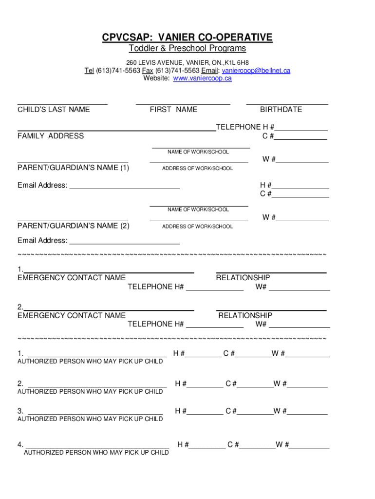 Form preview