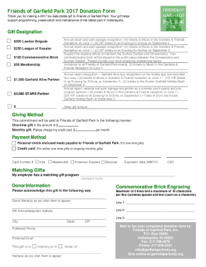 Fillable Online 4 Brilliant (and Useful) Donation Form ...